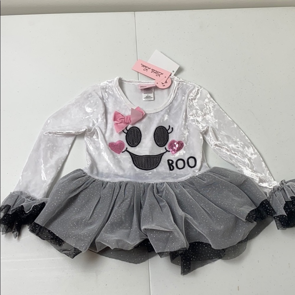 Little Lass Ghost "Boo" Halloween 4T